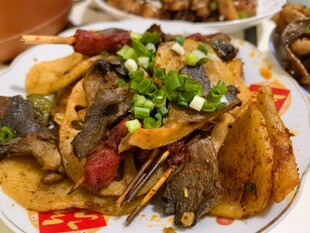 美味烧烤拼盘