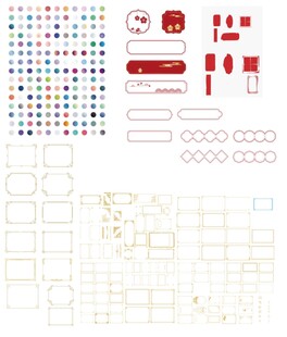 多样几何图形设计素材