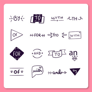 简约创意图标设计元素