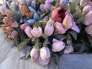 多彩仿真花卉