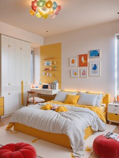 温馨儿童房 多彩梦幻空间