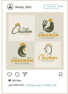 4款入鸡logo图案