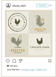 4款入鸡logo图案