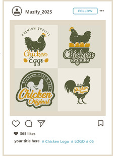 4款入鸡logo图案