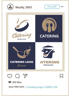 4款入餐饮logo图案