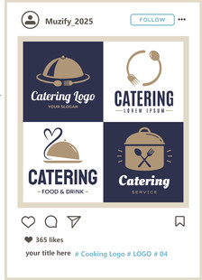 4款入餐饮logo设计