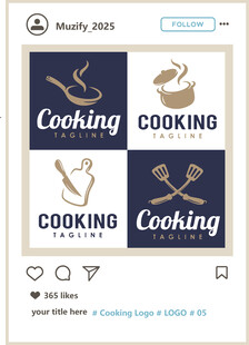 4款入餐饮logo图案