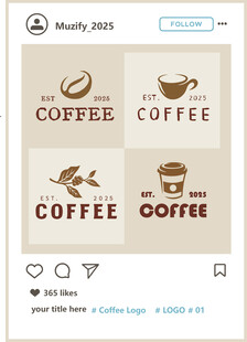 4款入咖啡logo图案