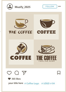 4款入咖啡logo图案