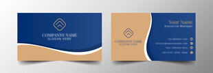 商务风格名片设计模板