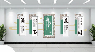 廉洁文化墙
