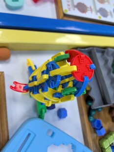 彩色积木创意搭建作品