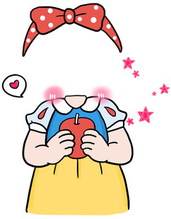 女孩害羞捧爱心手机