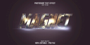 金属质感MASHUP艺术字