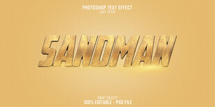 金色立体字体SAMOWAY