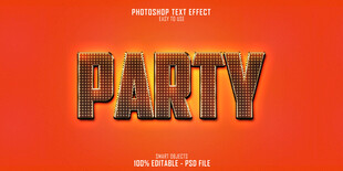 红色派对主题创意设计