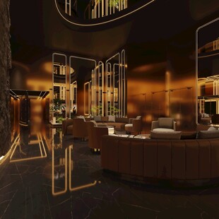 奢华时尚店铺室内场景