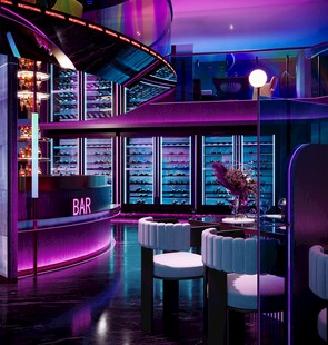 炫酷酒吧室内场景