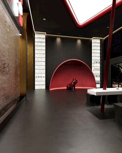 现代风餐厅室内独特空间