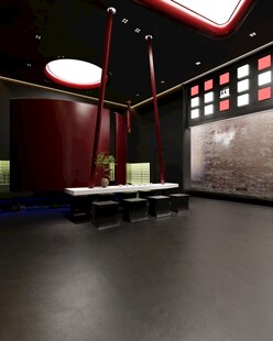 现代风格室内休闲空间