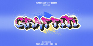 多彩渐变字体效果展示