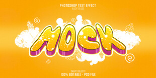 动感MOEIR艺术字体设计