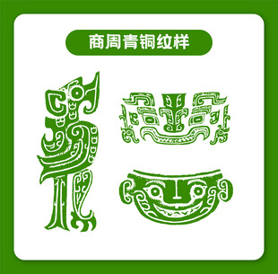 商周青铜器纹样设计素材