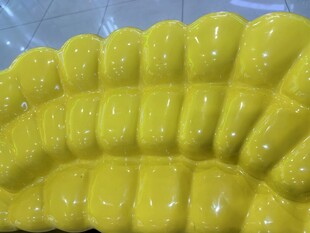 黄色波纹状玻璃钢