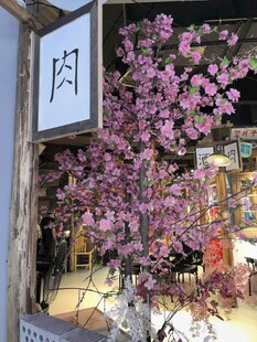 店铺烂漫仿真樱花树装饰