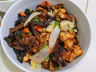 美味炒杂菜