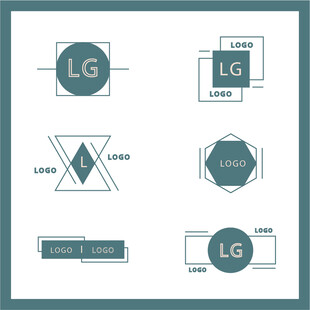 LG品牌标志设计样式展示