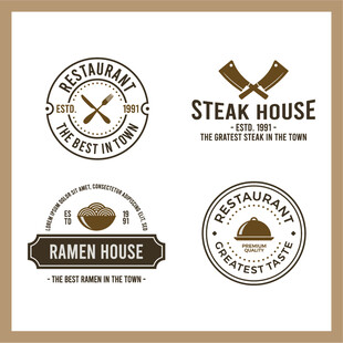 餐厅标志设计集合