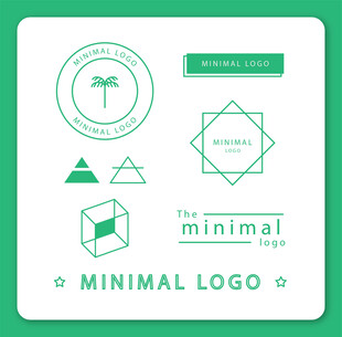 简约风格迷你标志设计