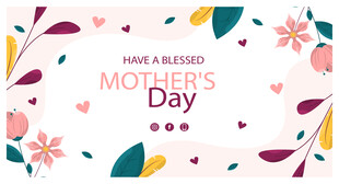 母亲节贺卡设计