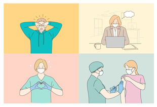 多样日常场景中的人物活动