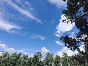 蓝天白云