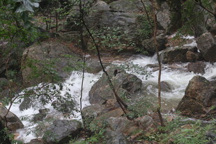 山间溪流
