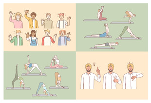 多样健康活动场景展示