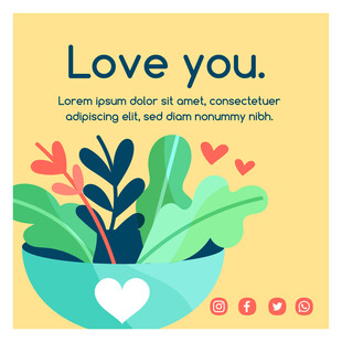  爱意与绿植相伴