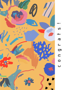 抽象多彩艺术图案设计