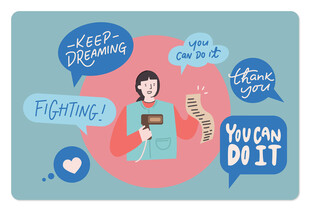 女性活力激励图