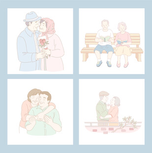 浪漫情侣日常甜蜜瞬间