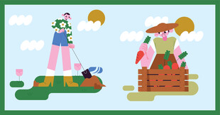 儿童创意绘画中的奇幻场景