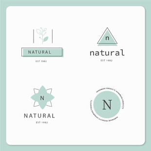 自然主题标志设计