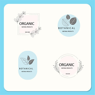 有机主题标志设计