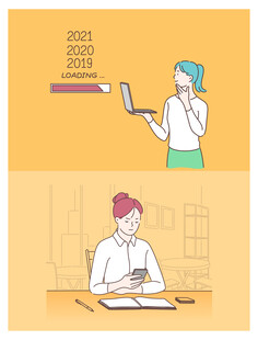 职场学习与办公场景