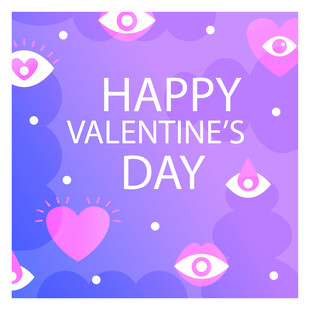 情人节快乐背景图