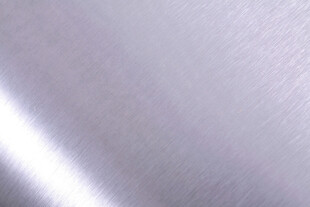 银白金属质感光泽表面