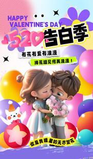 情人节海报