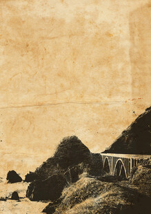 复古风自然景观画面